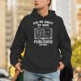 Ask Me About My Book Published Author Men Hoodie
