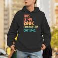 This Is My Book Character Costume Retro Halloween Men Hoodie