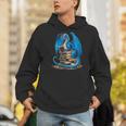 Book Lover Bookworm Reading Books Dragon Men Hoodie