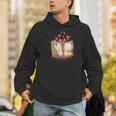 Bookworm Heart Librarian Book Nerd Library Reading Men Hoodie