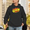 Boy Seven Superhero Comic Book Hero 7th Birthday Boy 7 Years Men Hoodie Boy Seven Superhero Comic Book Hero 7th Birthday Boy 7 Years Men Hoodie