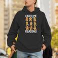 Catch Me Reading Christmas Gingerbread Man Teacher Book Men Hoodie