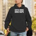 Coffee Books Dogs Naps Men Hoodie