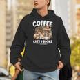 Coffee Cats And Books Cats And Reading Lovers Men Hoodie