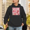Cute Pink Book Pattern Book Lover Men Hoodie Cute Pink Book Pattern Book Lover Men Hoodie