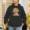 Cute Puppy Reading Dog Book Lover Animal Graphic Small Open Men Hoodie Cute Puppy Reading Dog Book Lover Animal Graphic Small Open Men Hoodie
