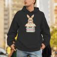 Cute Reading Bunny Easter Books Reader Teacher Girls Women Men Hoodie Cute Reading Bunny Easter Books Reader Teacher Girls Women Men Hoodie