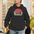 Drink Coffee Read Books Be Happy Retro Vintage Sunset Men Hoodie