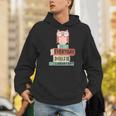 Everyday Should Be Library Day Cute Owl Reading Books Lover Men Hoodie