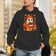Ghost Reading Book Lovers Autumn Fall Halloween Men Hoodie