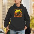 I'd Rather Be Reading Retro Book Lover Bookworm Men Hoodie I'd Rather Be Reading Retro Book Lover Bookworm Men Hoodie