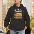 I'm Thankful For Books Lover Reading Pumpkin Thanksgiving Men Hoodie