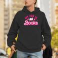 My Job Is Books Pink Retro Book Lovers Women Librarian Men Hoodie My Job Is Books Pink Retro Book Lovers Women Librarian Men Hoodie