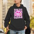Library Book Fair Queen Vibe Groovy Tie Dye School Reading Men Hoodie Library Book Fair Queen Vibe Groovy Tie Dye School Reading Men Hoodie