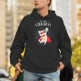 To The Library Superhero Book Cat Lover Librarian Men Hoodie