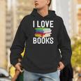 I Love Books Librarian Men Hoodie
