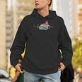 Love Cat Heartbeat Cats And Books For Cats Lovers Men Hoodie