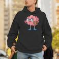 Nerd Brain With Book And Glasses Men Hoodie Nerd Brain With Book And Glasses Men Hoodie