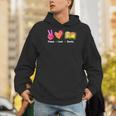 Peace Love Books Reader Librarian Library Book Men Hoodie Peace Love Books Reader Librarian Library Book Men Hoodie