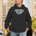 Proud Published Author 2026 Mom Dad Vintage Poet Book Writer Men Hoodie