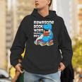 Rawrsome Bookworm Dinosaur T-Rex Book Reading Boys Men Hoodie Rawrsome Bookworm Dinosaur T-Rex Book Reading Boys Men Hoodie