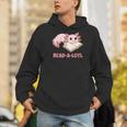 Read-A-Lotl Axolotl Books Reader Men Hoodie