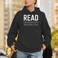 Read Because Books Are Brain Food Shirt Reading Lover Men Hoodie