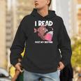 I Read Past My Bed Time Librarian Book Reading Anglerfish Men Hoodie I Read Past My Bed Time Librarian Book Reading Anglerfish Men Hoodie