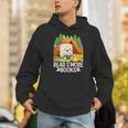 Read S'More Books Pun Camping Nature Lover Men Hoodie