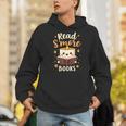Read S'More Books Reading Campfire Camping Men Hoodie