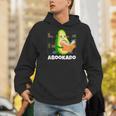 Reading Avocado Book School Librarian Abookado Men Hoodie