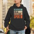 Reading Is My Favorite Sport Reader Book Worm Men Hoodie