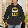 Reading Is Lit Bookworm Book Reading Men Hoodie Reading Is Lit Bookworm Book Reading Men Hoodie