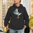 Seagull Reading Book Librarian Men Hoodie