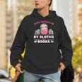Sloths And Books Saying With Book And Sloth Men Hoodie
