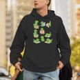 T-Rex Dinosaurs Reading Books Dinosaur Lover Men Hoodie