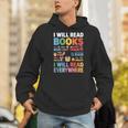 I Will Read Books On A Boat With a Goat On Train Book Lover Men Hoodie I Will Read Books On A Boat With a Goat On Train Book Lover Men Hoodie