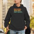 Women's Read Books Walk Dogs Fight Fascists Men Hoodie