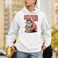 Anti Social Book Club Vintage Retro Reader Art Men Hoodie