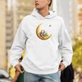 Astronaut Reading Book To Alien Moon Space Astronomy Men Hoodie Astronaut Reading Book To Alien Moon Space Astronomy Men Hoodie