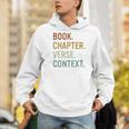 Book Chapter Verse Christian Bible Reformed Theology Men Hoodie