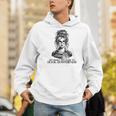 Book Lover Bent Over a Book Men Hoodie