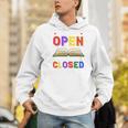 If My Book Is Open Your Mouth Is Closed Reading Books Performance Men Hoodie