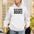 Book Reader Read More Books Men Hoodie