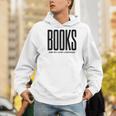 Books Are My Love Language Reading Writer Book Lover Men Hoodie