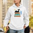 Cat And Books Retro Midcentury Mid Century Aesthetic Men Hoodie Cat And Books Retro Midcentury Mid Century Aesthetic Men Hoodie