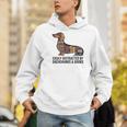 Dachshund Dog Dachshund Decor Books Nerds Dachshund Men Hoodie