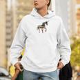 Easily Distracted By Unicorns And Books Men Hoodie