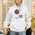 Fig 1 Figs Fruit Scientific Drawing Textbook Graphic Men Hoodie