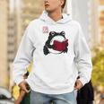 Grumpy Frog Book Lover Librarian Anime Japanese Men Hoodie